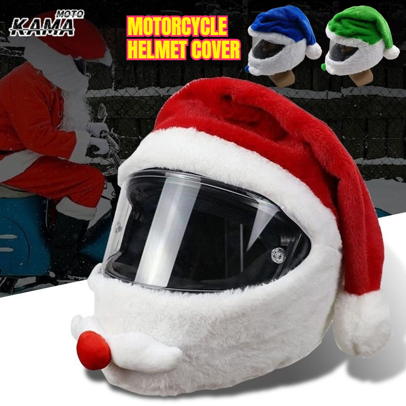 Santa Claus Helmet Cover Plush - Santa Hat Plush review and price
