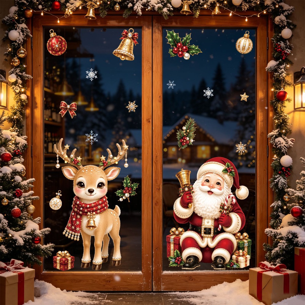 Christmas 2027 New Window Stic - Snowflake Window Decal review and price